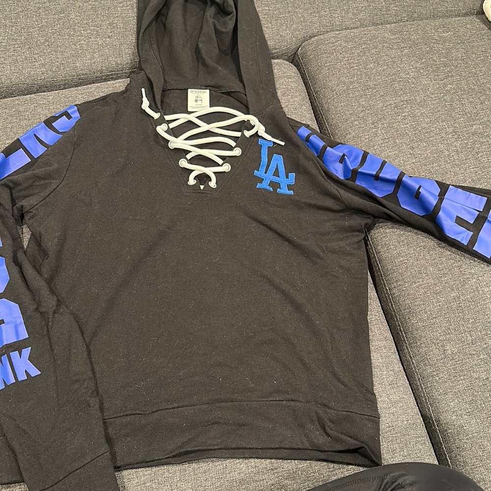 PINK dodgers hoodie